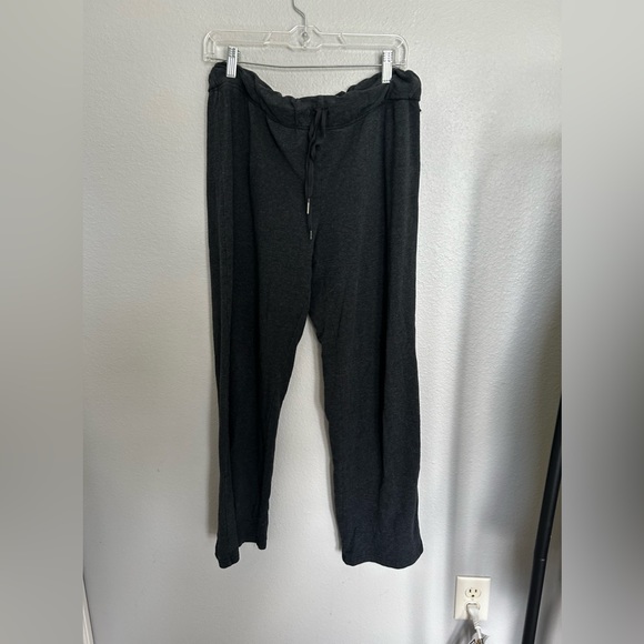 CALIA by Carrie Underwood Gray Wide Leg Athletic Pants - Picture 2 of 5